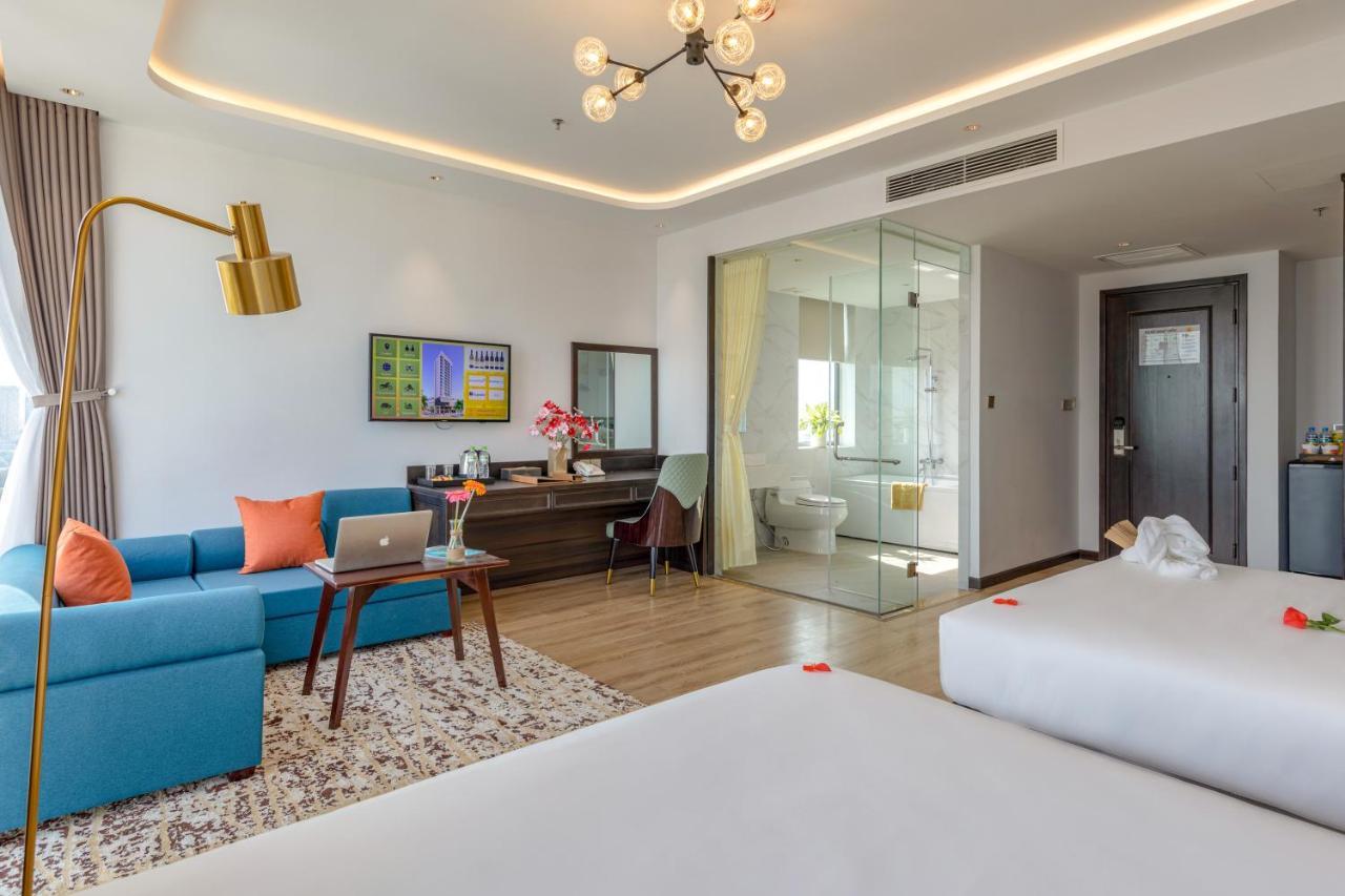 Cordial Grand Hotel Da Nang Beach - Infinity Rooftop Pool ภายนอก รูปภาพ