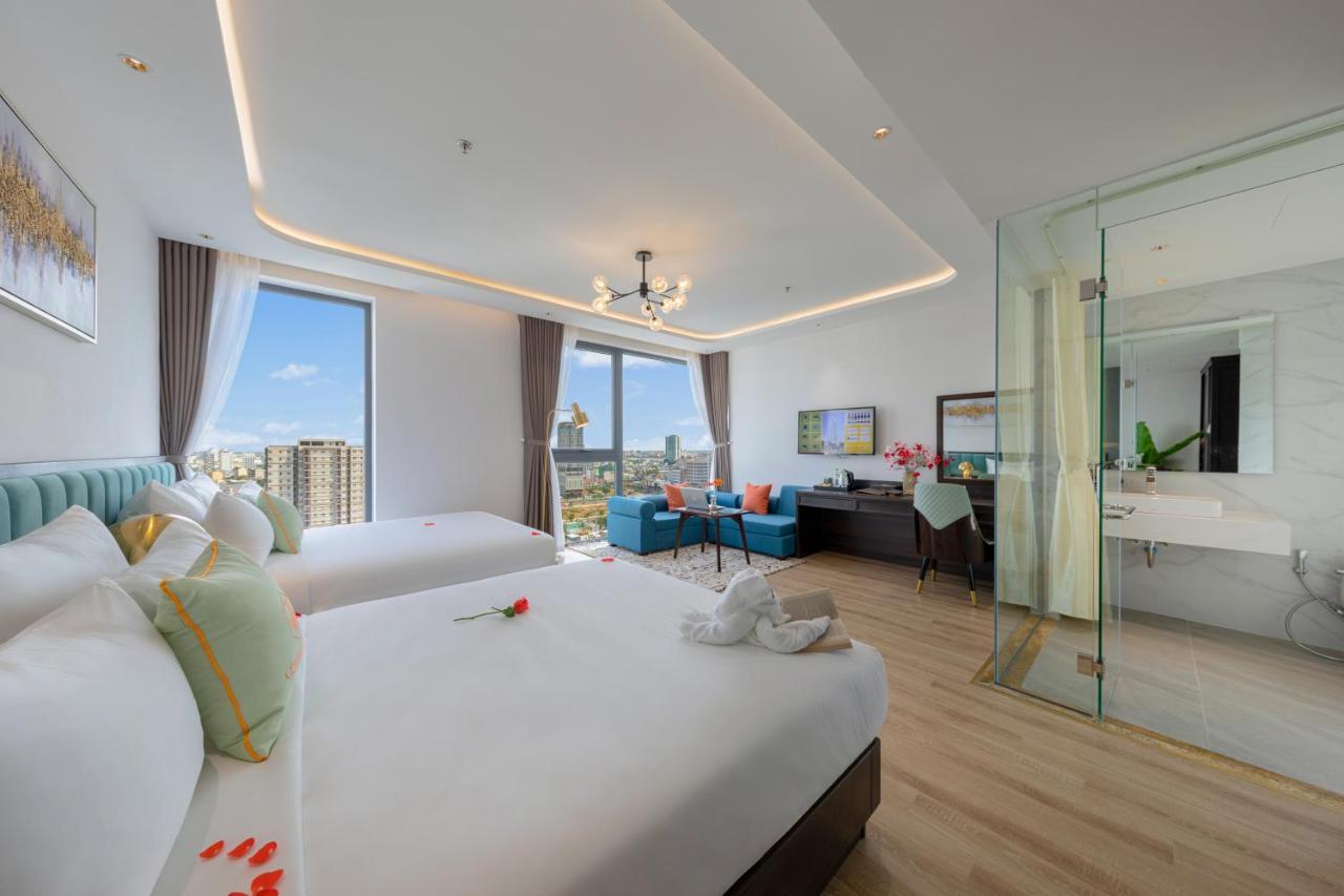 Cordial Grand Hotel Da Nang Beach - Infinity Rooftop Pool ภายนอก รูปภาพ