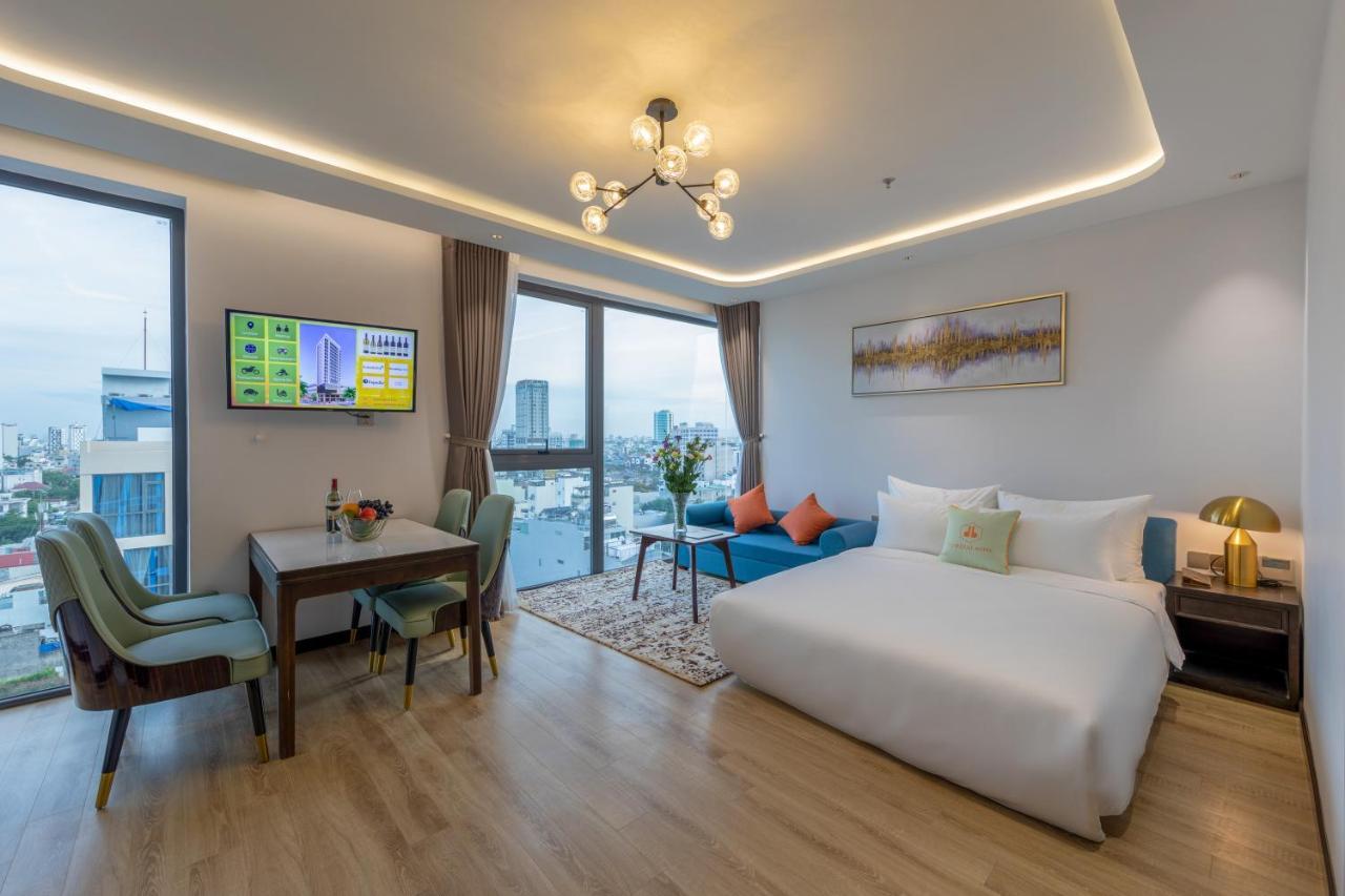 Cordial Grand Hotel Da Nang Beach - Infinity Rooftop Pool ภายนอก รูปภาพ